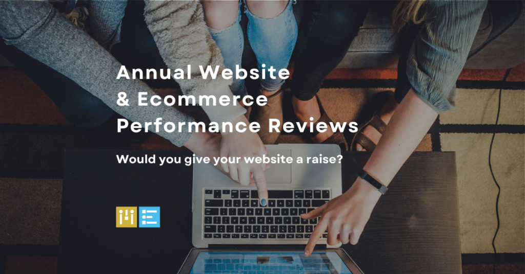 End of Year Website and Ecommerce Performance Review for planning and goal setting