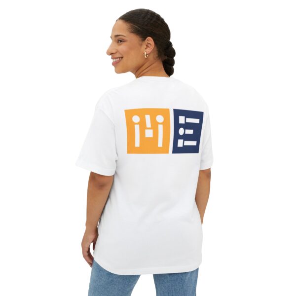 Mode Effect "ME" Glyph Unisex Oversized Boxy Tee, Casual Summer Shirt, Graphic Tee, Everyday Wear, Streetwear Fashion - Image 4