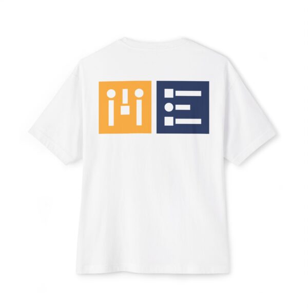 Mode Effect "ME" Glyph Unisex Oversized Boxy Tee, Casual Summer Shirt, Graphic Tee, Everyday Wear, Streetwear Fashion - Image 2