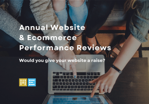 End of Year Website and Ecommerce Performance Review for planning and goal setting