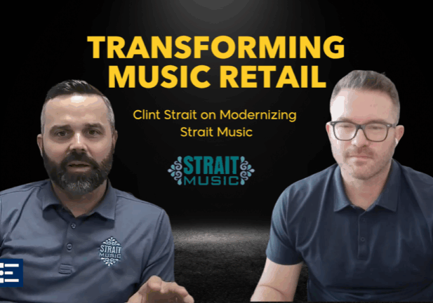 Transforming music retail strait music
